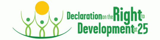 25th anniversary of the UN Declaration on the Right to Development