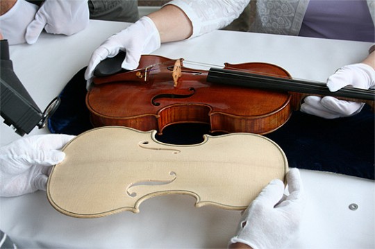 Stradivarius violin replicated through the magic of radiology