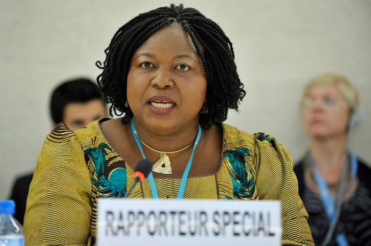Special Rapporteur Joy Ngozi Ezeilo