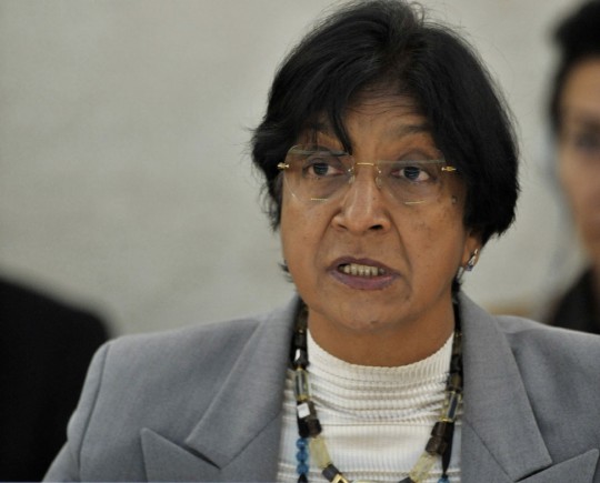 High Commissioner Navi Pillay addresses the Special Session of the Human Rights Council on the situation in Syria
