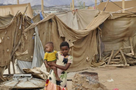 Children in Al-Mazrak IDP camp in Haradh, northern Yemen. Photo: OCHA