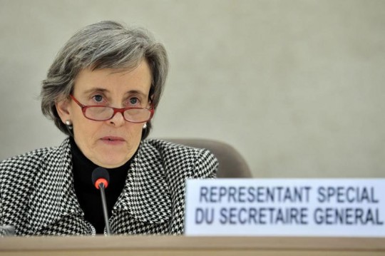 Special Representative on Violence against Children Marta Santos Pais. UN Photo/Jean-Marc Ferre