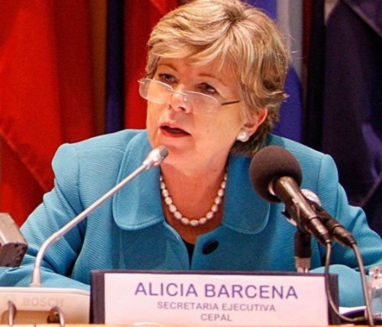 ECLAC Executive Secretary Alicia Bárcena