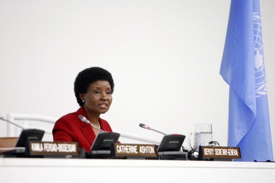 Deputy Secretary-General Asha-Rose Migiro. UN Photo/Rick Bajornas