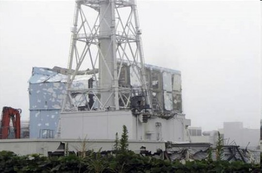 Destroyed Fukushima Daiichi Nuclear Power Plant. Photo: UNSCEAR/ Wolfgang Weiss