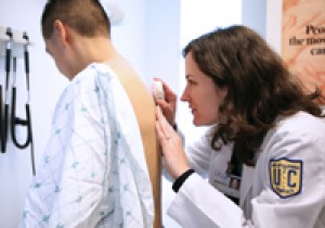The UCSF Department of Dermatology provides free skin cancer testing every year.
