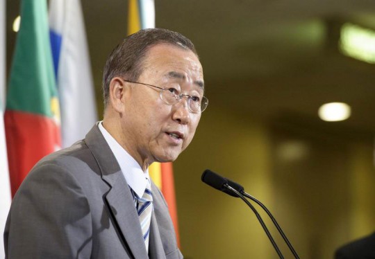 Secretary-General Ban Ki-moon. UN Photo/Mark Garten