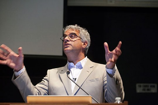 “The astonishing thing is that ancient human social networks so very much resemble what we see today,” said Harvard Professor Nicholas Christakis, senior author on the study. File photo Jon Chase/Harvard Staff Photographer