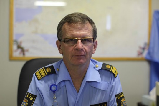 Fredrik Bjerkeborn, United Nations police (UNPOL) acting chief in Haiti.