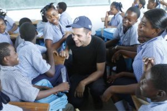 Journalist George Stroumboulopoulos Visits Haiti Two Years After Quake