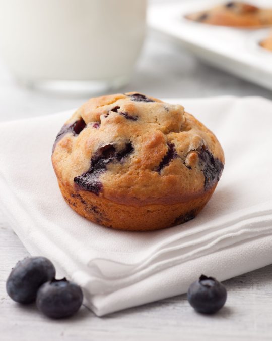 Blueberry Muffins/ developed by The Culinary Institute of America.