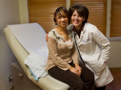 Reyna Robles was relieved when her heart problem was diagnosed by cardiologist Jennifer Tremmel.