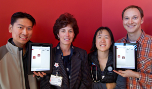 Jamie Tsui, Eileen Pummer, Lisa Shieh and Brian Tobin were part of the Stanford team that designed Septris.