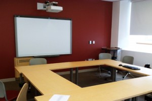 Classroom in the new Clinical Skills Center. Image: M. Buckley