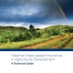 Risk management in rural areas: IFAD to issue a technical guide for weather index-based insurance