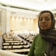 Fatuma Elmi in Geneva's Palais des Nations during last month's UNHCR ministerial conference