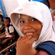 In crowded Philippine IDP camp, children learn to smile again